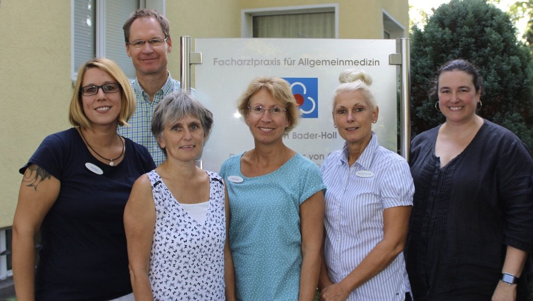 Foto vom Praxisteam der Praxis am Falkenplatz
